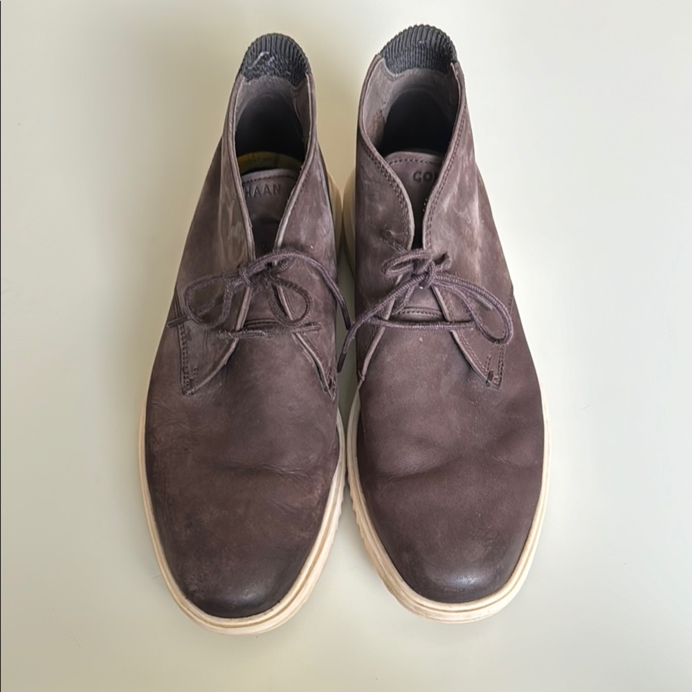 Cole Haan Zerogrand Suede Chukka Boots